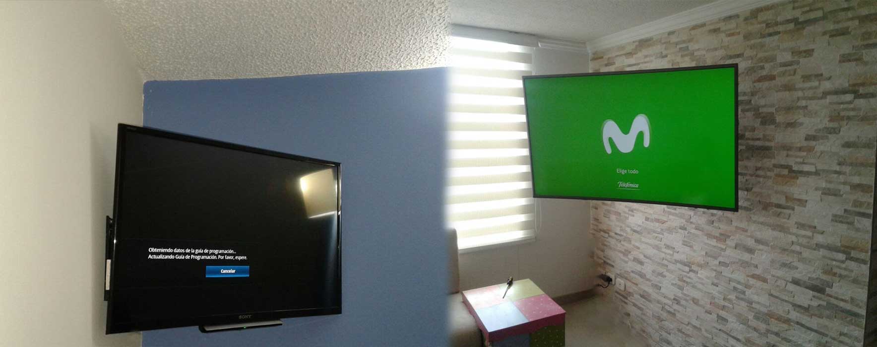 Soporte esquinero para televisores Soporte esquinero para televisores